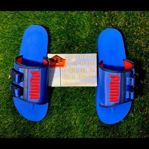 Puma Men's ‘Wilo Lux’ Nylon Sliders